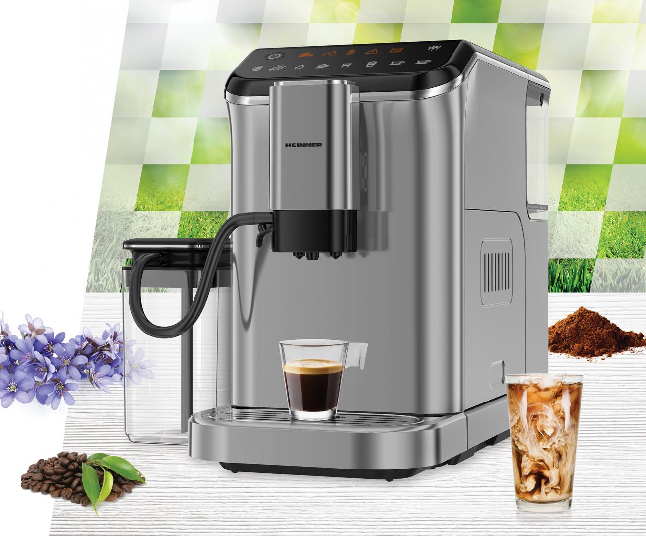 RESIGILAT | ESPRESSOR AUTOMAT HEINNER GENESIS HEMA-D20DGREY - imagine 5 - RESIGILAT