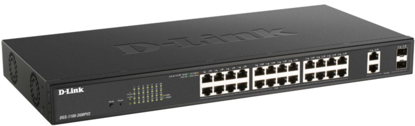 D-Link DLINK SW 26P-GB EASY-SMART DESK/RM
