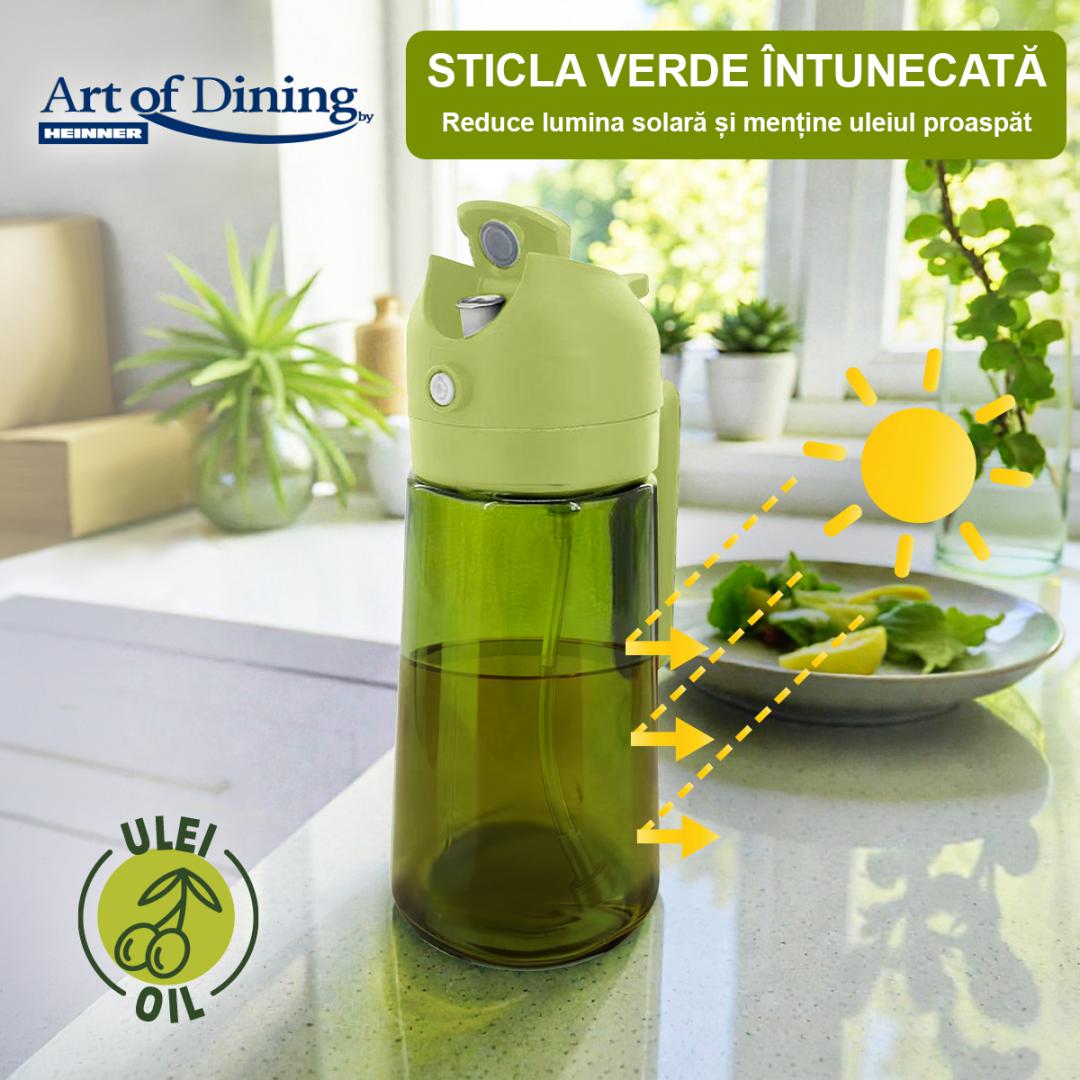 Heinner PULVERIZATOR ULEI/OTET 450 ML, VERDE