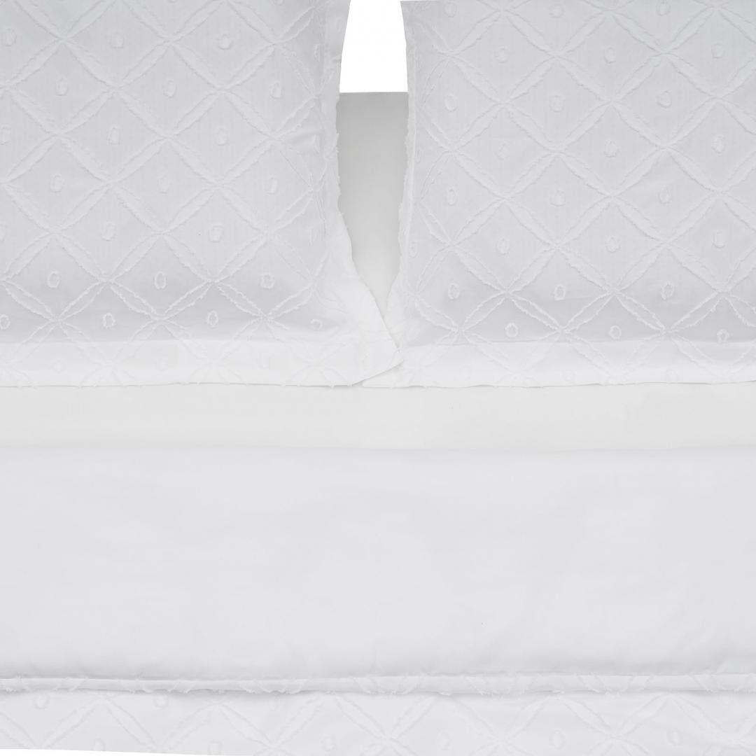 Lenjerie Pat Ks cu Broderie Tuffata Alba (lenjerie Pat Heinner Ks cu Broderie Tuffata  Alba)