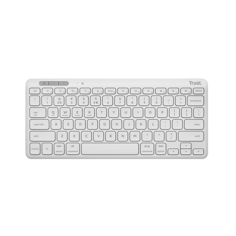 Tastatura Trust Lyra Wireless, alb