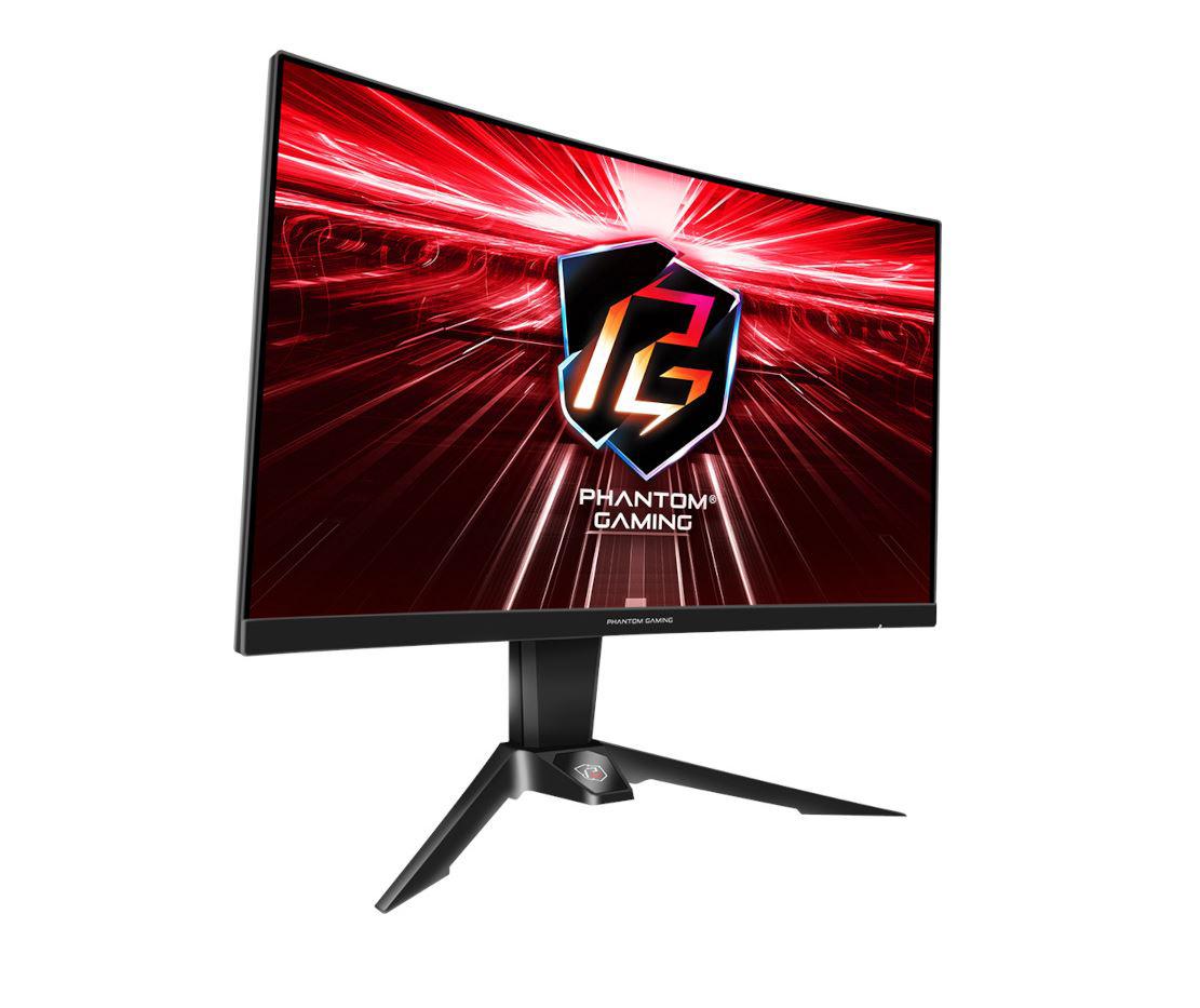 Monitor Gaming Asrock PG27Q15R2A, diagonala: 27", Aspect: 16:9, anti-glare, Rezolutie: 2560 x 1440, Refresh rate: 165Hz, Luminozitate: 550 cd/m2, Contrast: 4000:1, unghi vizualizare: 178°(H) / 178°(V), culori: 16.7M, Timp raspuns: 1ms, Flicker free, Difuz
