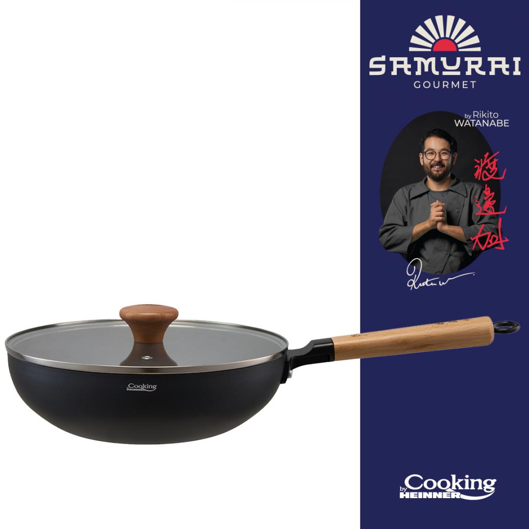 Heinner TIGAIE WOK+CAP 26X7.5CM, RIKITO WATANABE