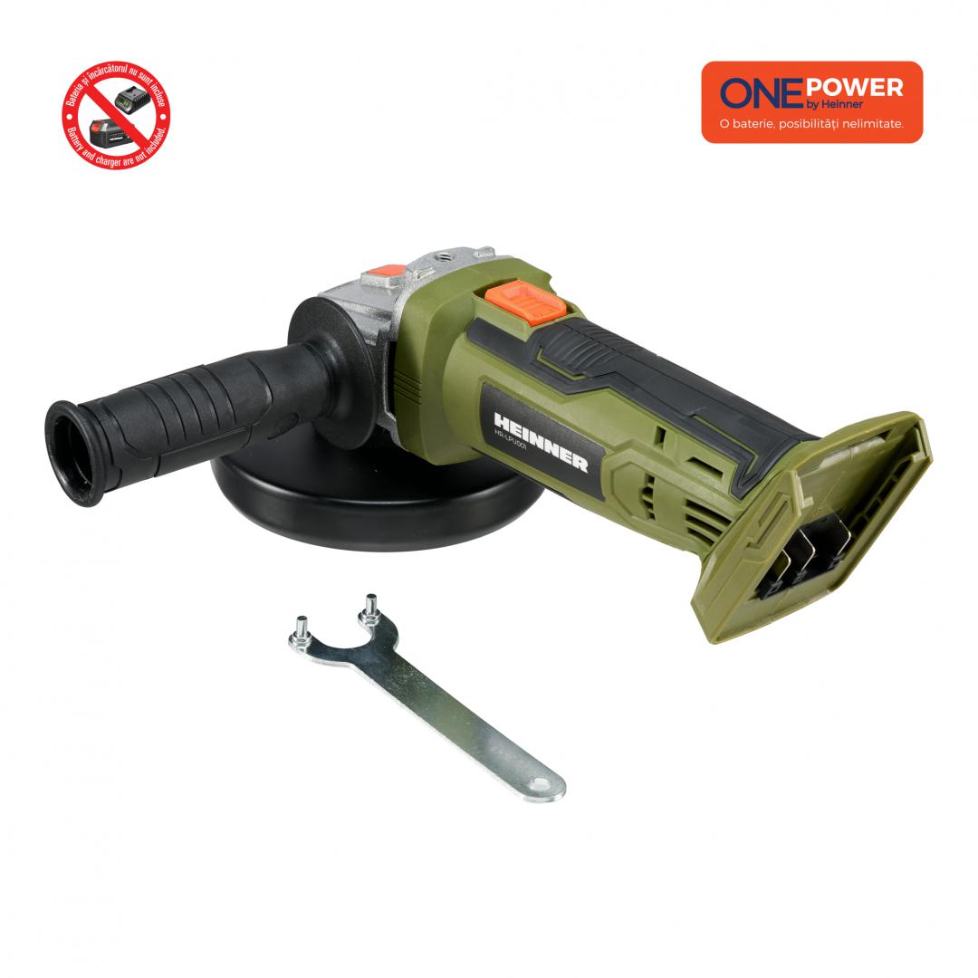 Heinner HR.ONE P.POLIZOR UNGHIULAR 18V 9500RPM
