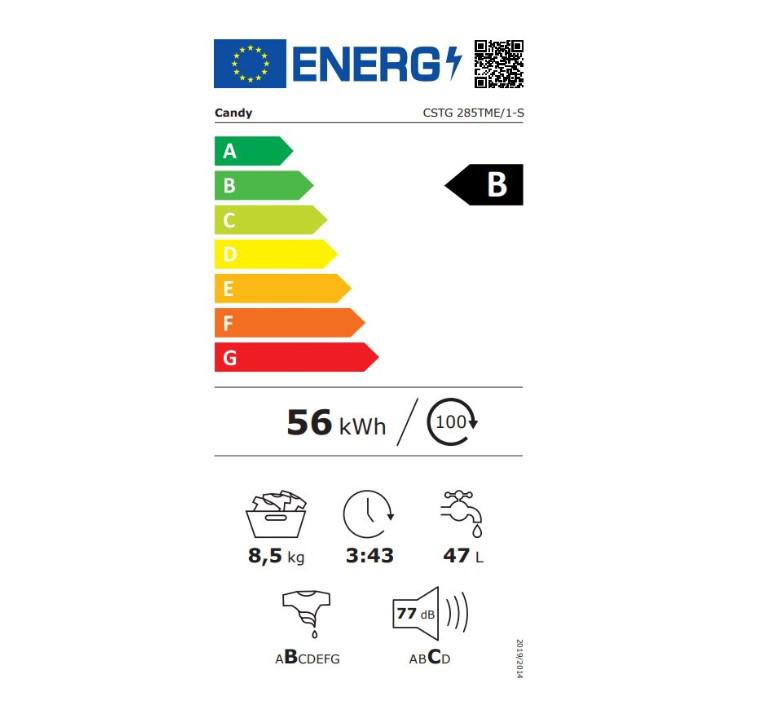Masina de Spalat Verticala Candy Cstg 28 (Masina de Spalat Verticala Candy Cstg 285TME/1-S Tl)