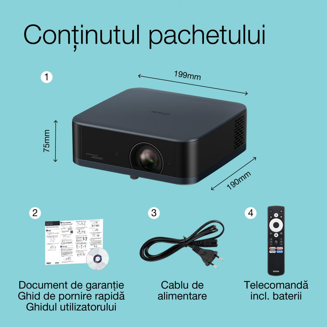 Projector Epson EF-62N Metallic Navy (proiector Epson EF-62N Metallic Navy)