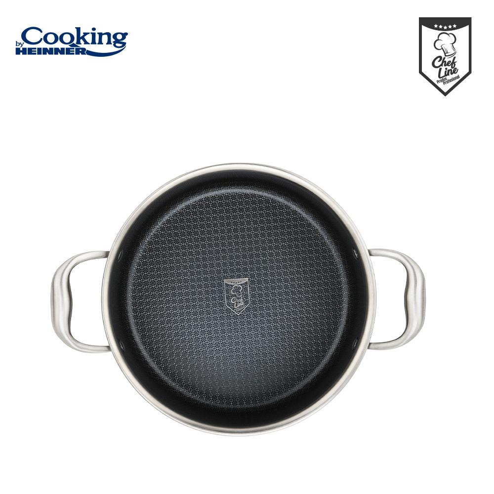 Heinner SEMIOALA INOX+CAPAC 24x12CM,5L,TITANIUM3