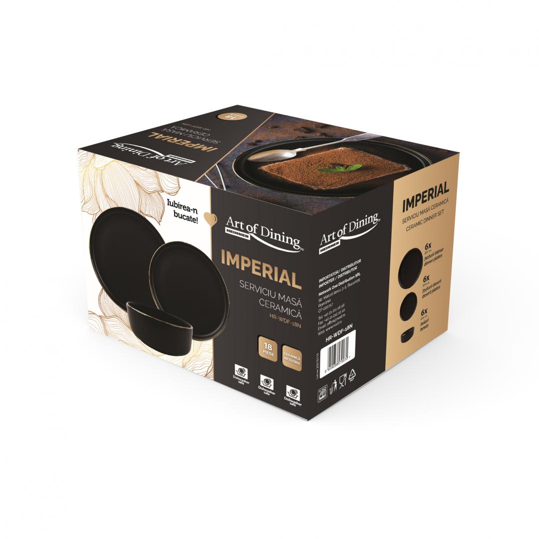 Heinner SERVICIU MASA CERAMICA 18PIESE, IMPERIAL