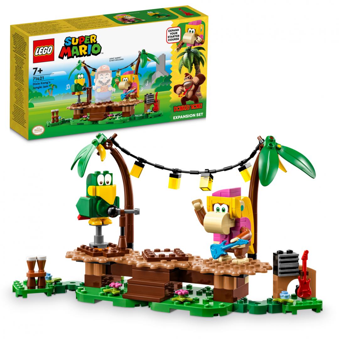 Concertul Dixie Kong in JUNGLA,LEGO71421