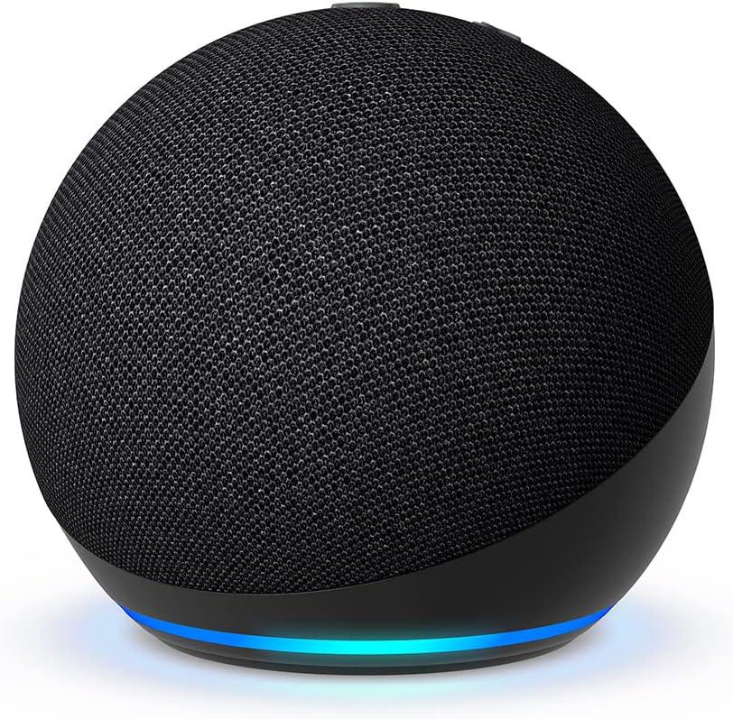 Resigilat - Amazon Echo Dot 5,with Alexa,Charcoal (Boxa inteligenta Amazon Echo Dot 5 (2022))