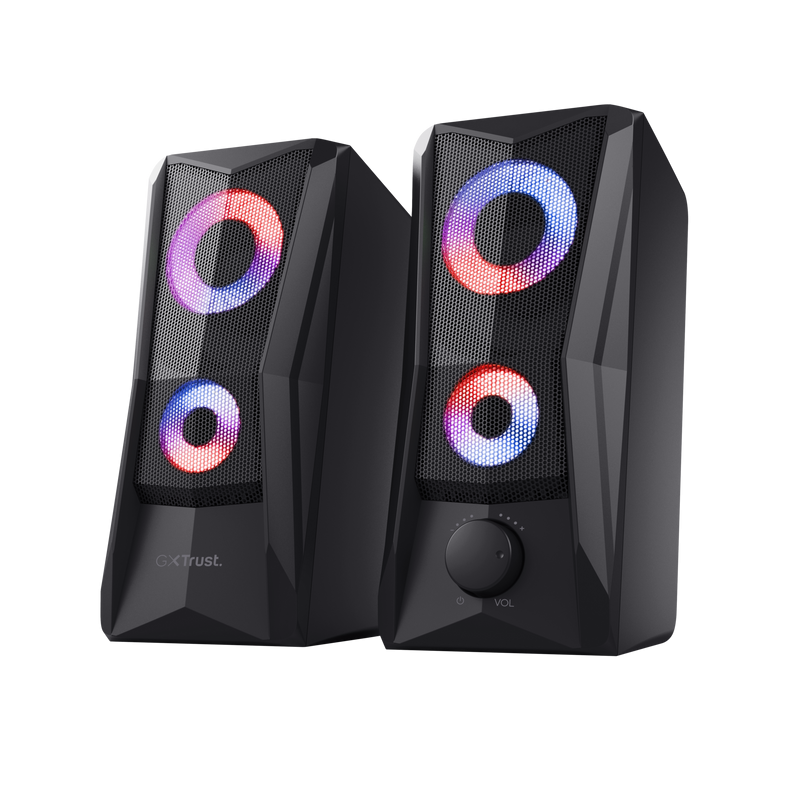Boxe Trust GXT 606 Javv RGB, 12W, negru