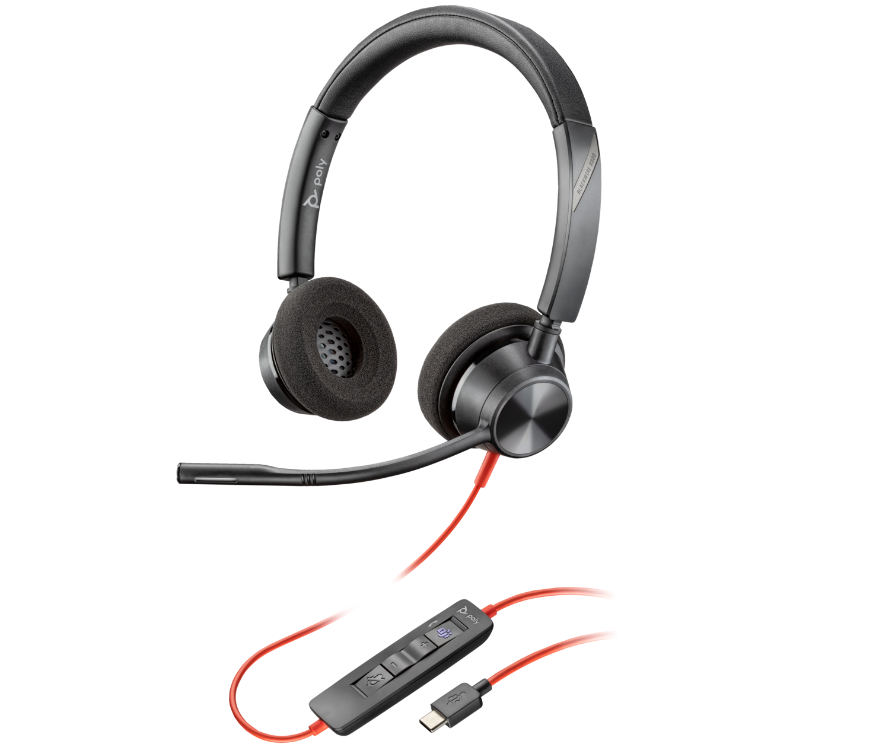 HP Poly BW 3325 -M USB-C HS +USB-C/A