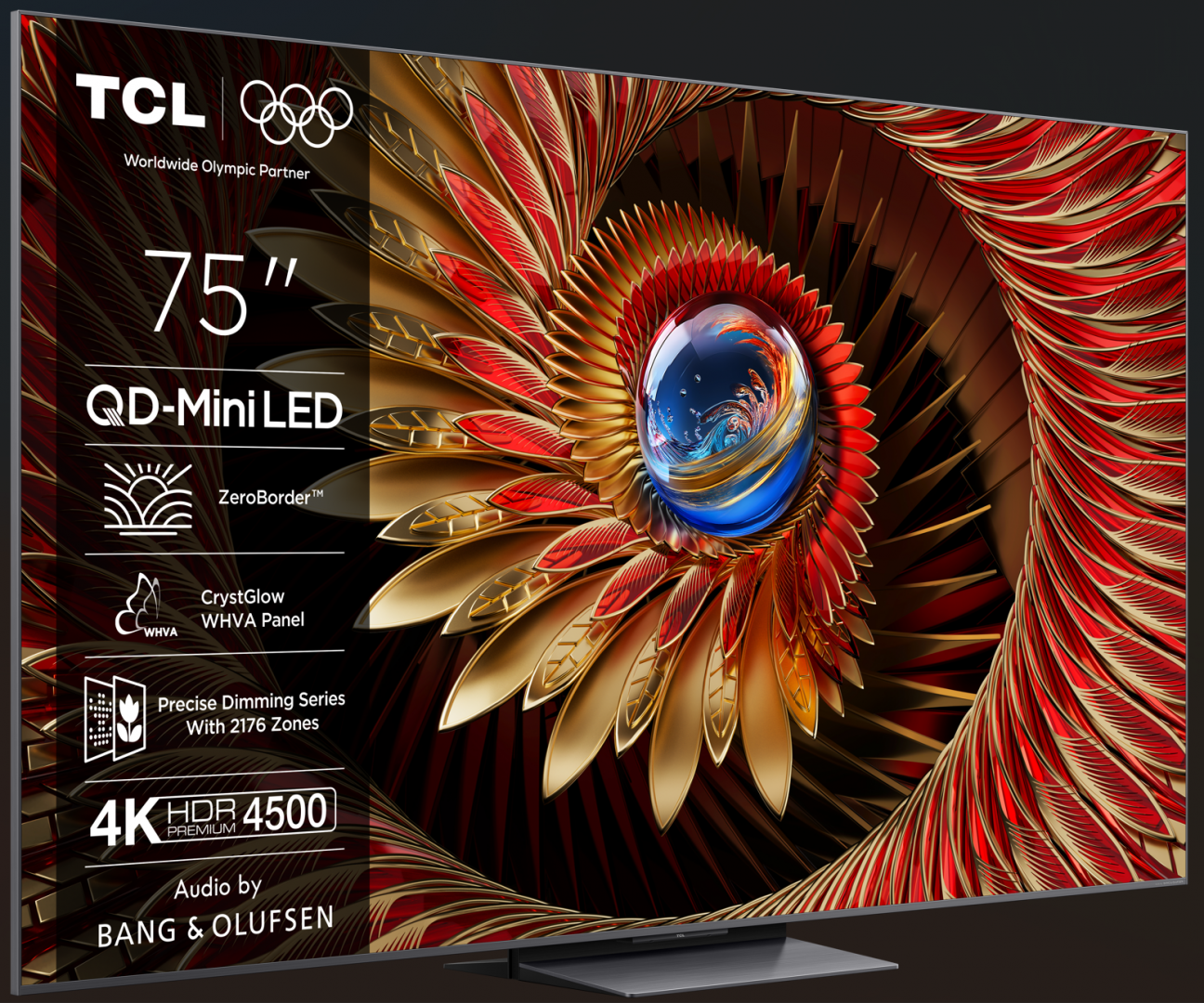 QD-MiniLED TV 4K 75''(189 cm) TCL 75Q8C