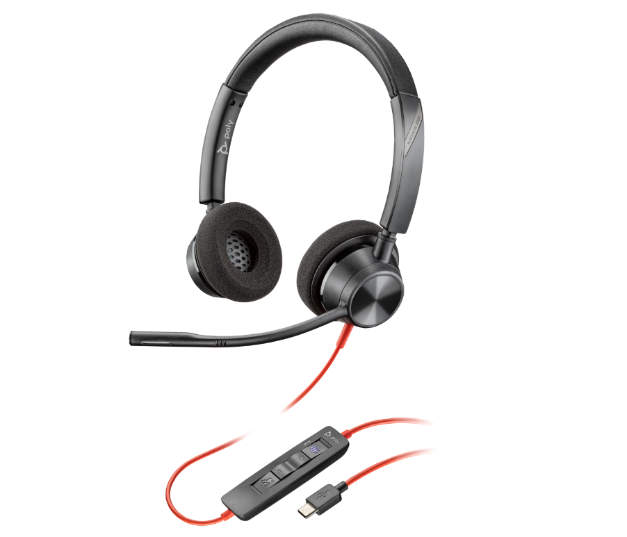 Poly Bw 3320 Stereo -M USB-C Hs +USB-C/A (Casti Head-band Poly Blackwire 3320)