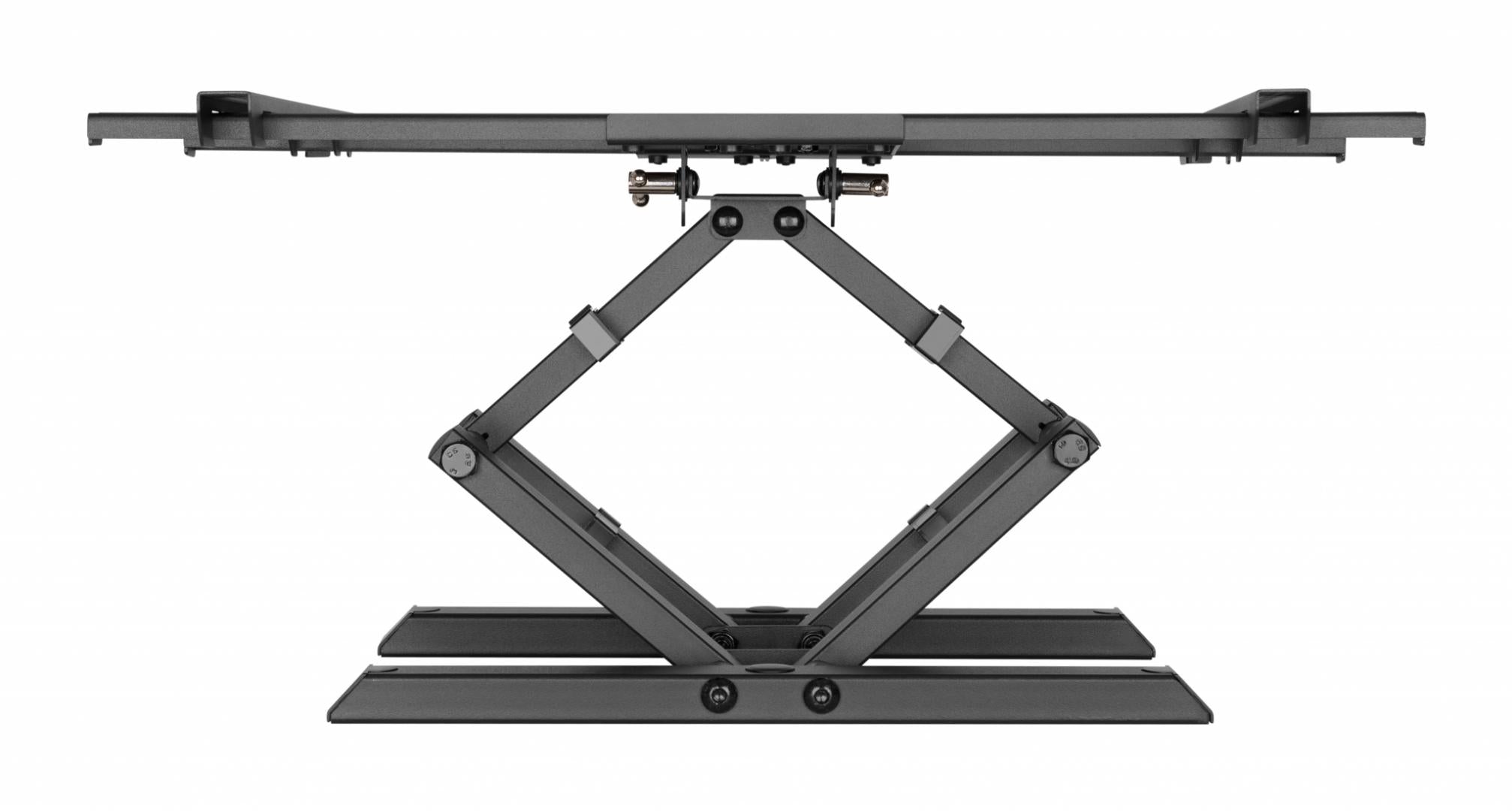 Suport TV de perete Serioux TV61-466, compatibilitate  dimensiune ecran: 37"-80", compatibilitate VESA: 200x200, 300x200, 400x200, 300x300, 400x300, 400x400, 600x400, greutate maximă suportata: 65kg, distanta fata de perete: 77~428mm, inclinare: +3°~-15°,