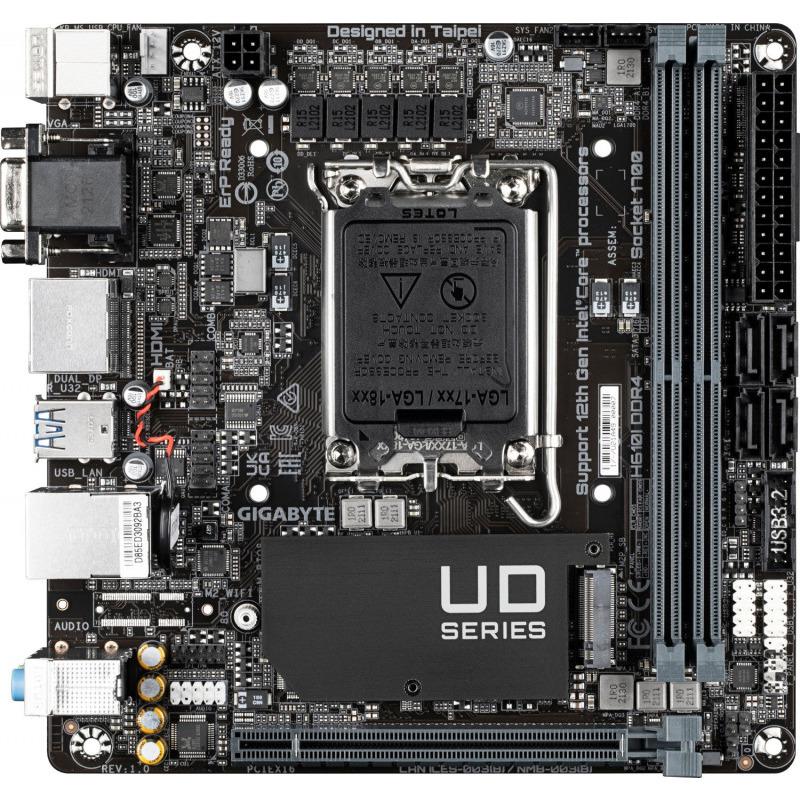 Gigabyte MB GB H610I DDR4 LGA 1700