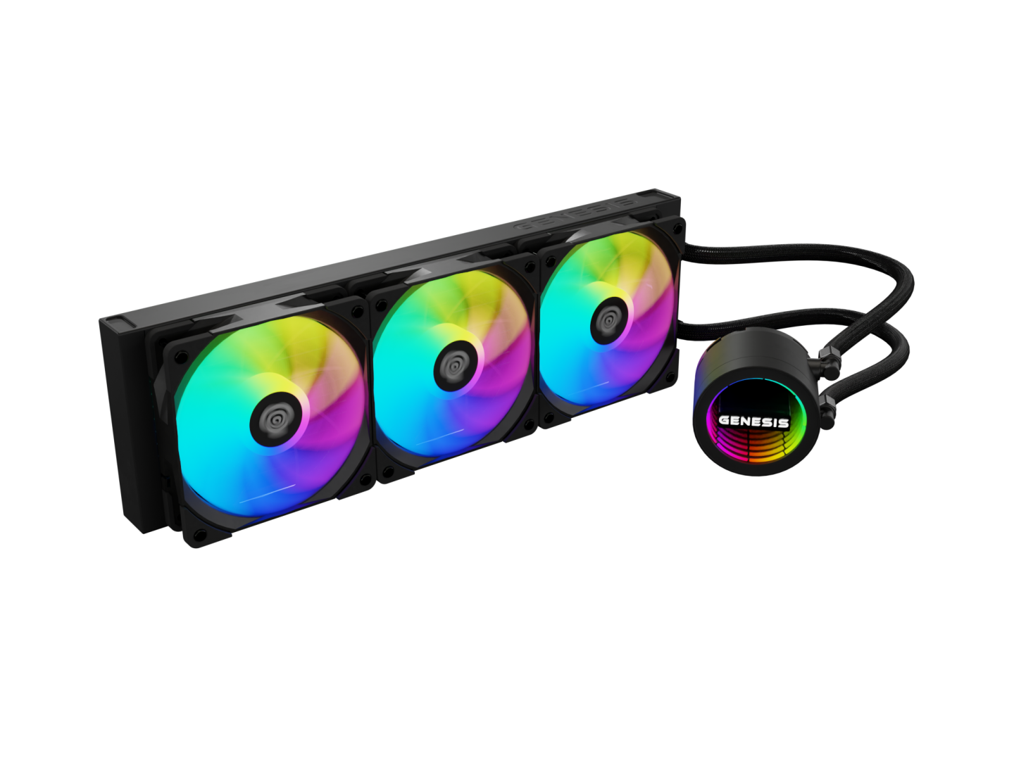 CPU COOLER GENESIS HYDRIA 360 ARGB BLACK