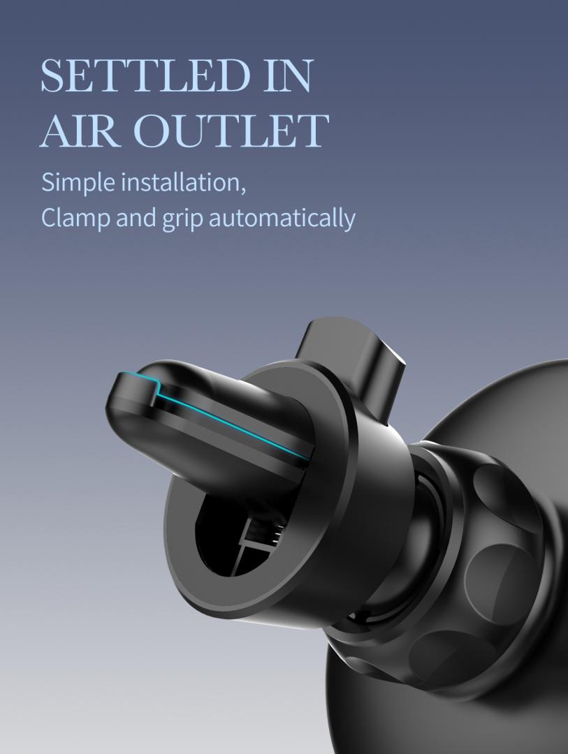 SUPORT AUTO SERIOUX WIRELESS 15W CH02W