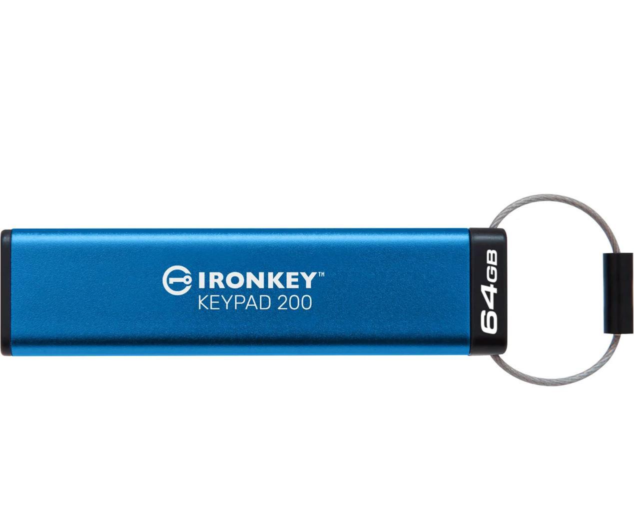Kingston IronKey Keypad 200 USB 3.2 64GB