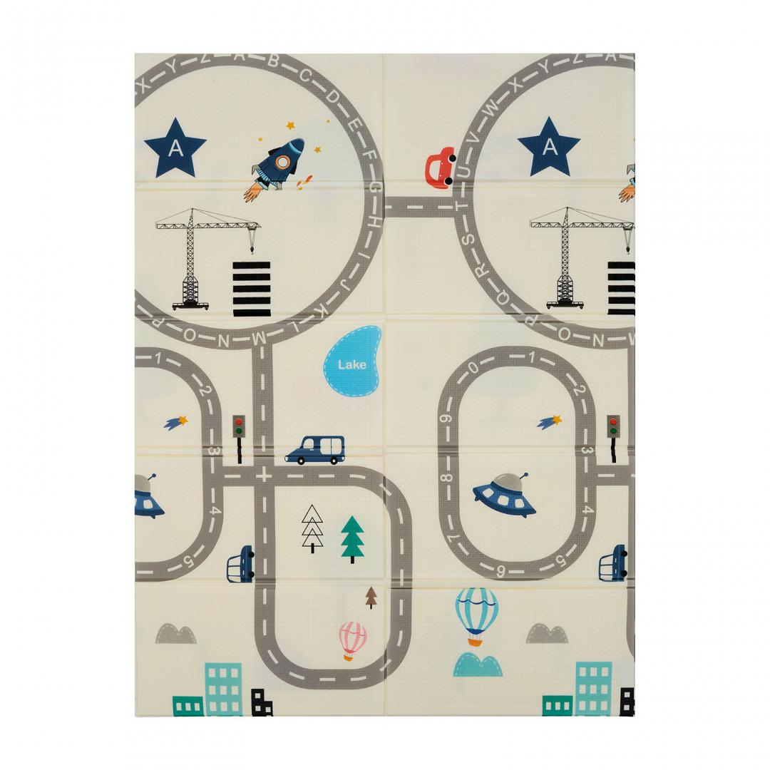 Covor de joaca120*180*1cm,circuit,U-Grow