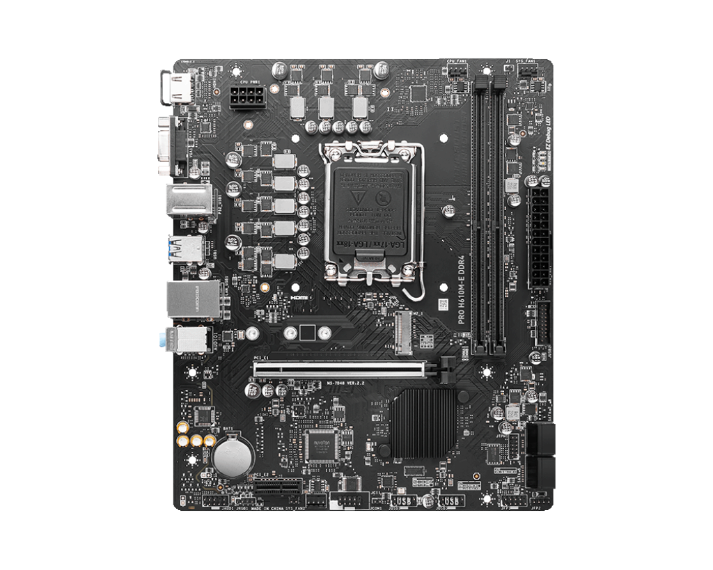 RESIGILAT | Placa de bază MSI PRO H610M-E DDR4 LGA1700 - imagine 2 - RESIGILAT