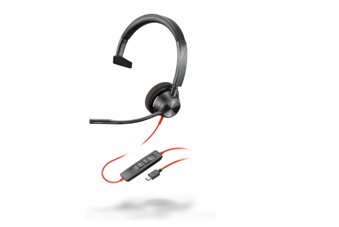 Poly Bw 3310 Mono USB-C Hs +USB-C/A (Casti Mono-casca HP Blackwire 3310)