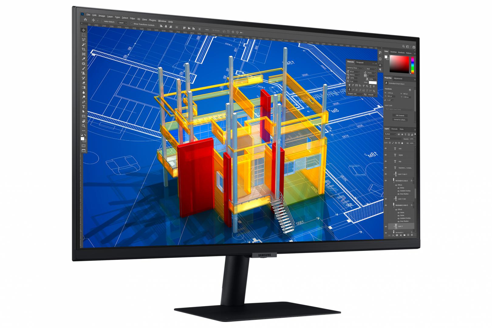 Monitor Samsung 27" LS27A700NWPXEN