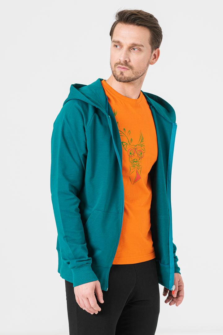 Pegas HANORAC COTON CASUAL BARBATI PETROL-M