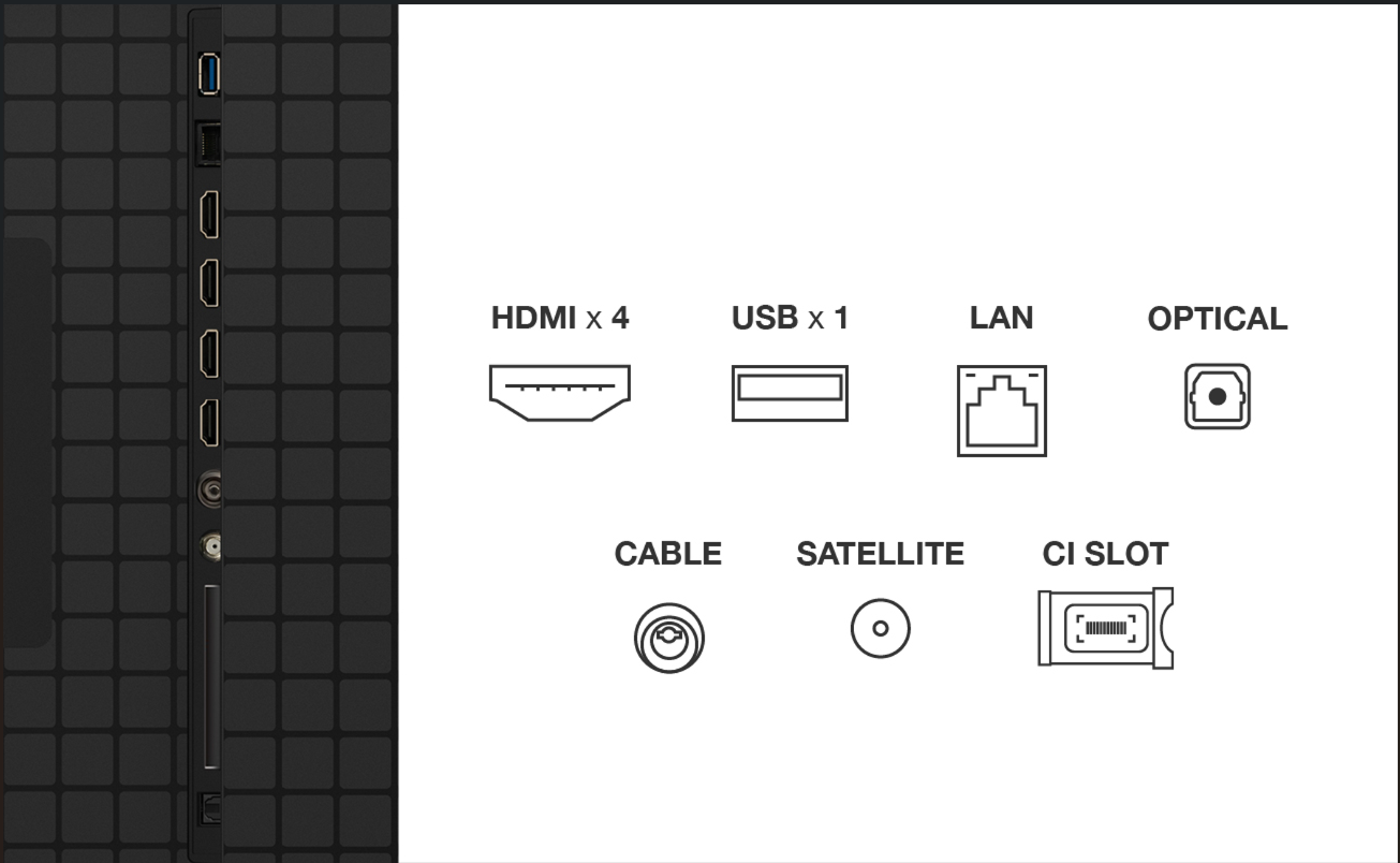 QD-MiniLED TV 4K 65''(164 cm) TCL 65Q8C