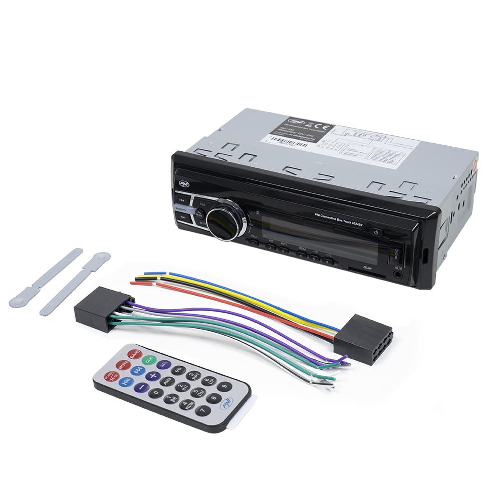Pni MP3 Player Auto 1din 8524BT (Radio MP3 player auto Pni Clementine Bus Truck 8524BT Rds 4x45w 12V/24V 1 din...)