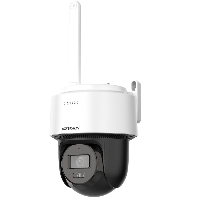 Camera de supraveghere IP PT Hikvision DS-2DE2C400IWG/W(2.8MM)(W), lentila fixa: 2.8mm, iluminare: Color: 0.01 Lux @ (F1.6, AGC ON),B/W: 0.005 Lux @ (F1.6, AGC ON),0 Lux cu IR: 30m, microfon si difuzor incorporat, slot card de memorie: microSD/microSDHC/m