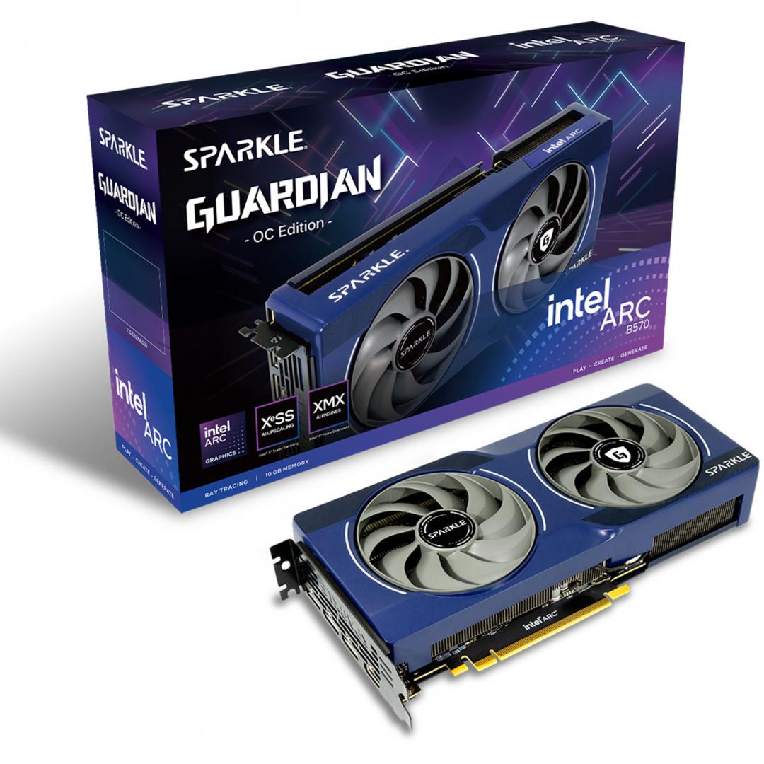 In Sparkle Arc B570 Guard Oc 10GB 160bit (Placa video Sparkle Intel Arc B570)