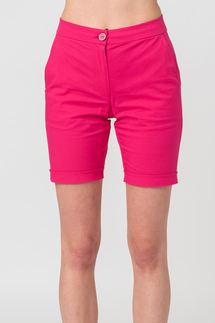 Pegas PANTALONI SCURT CASUAL FEMEI FUXIA XS