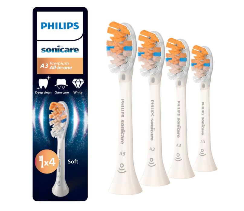 Rezerve 4 capete Sonicare HX9094/87 (Rezerve Philips Sonicare a3 Premium All in One HX9094/87)