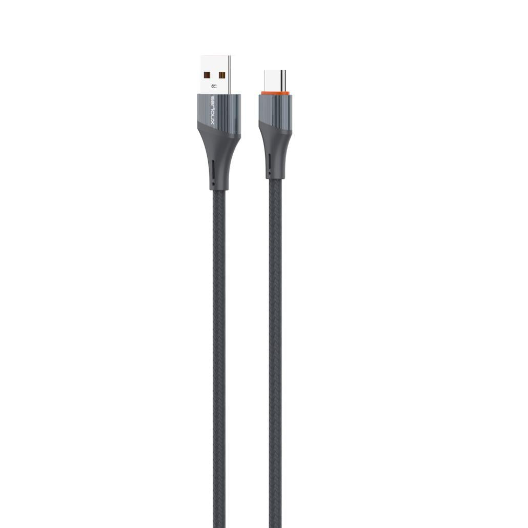 Cablu Serioux USB-A - TYPE-C  1M 30W (Cablu Serioux USB-A-TYPE-C 1M 30W.Lungime: 100 CM)