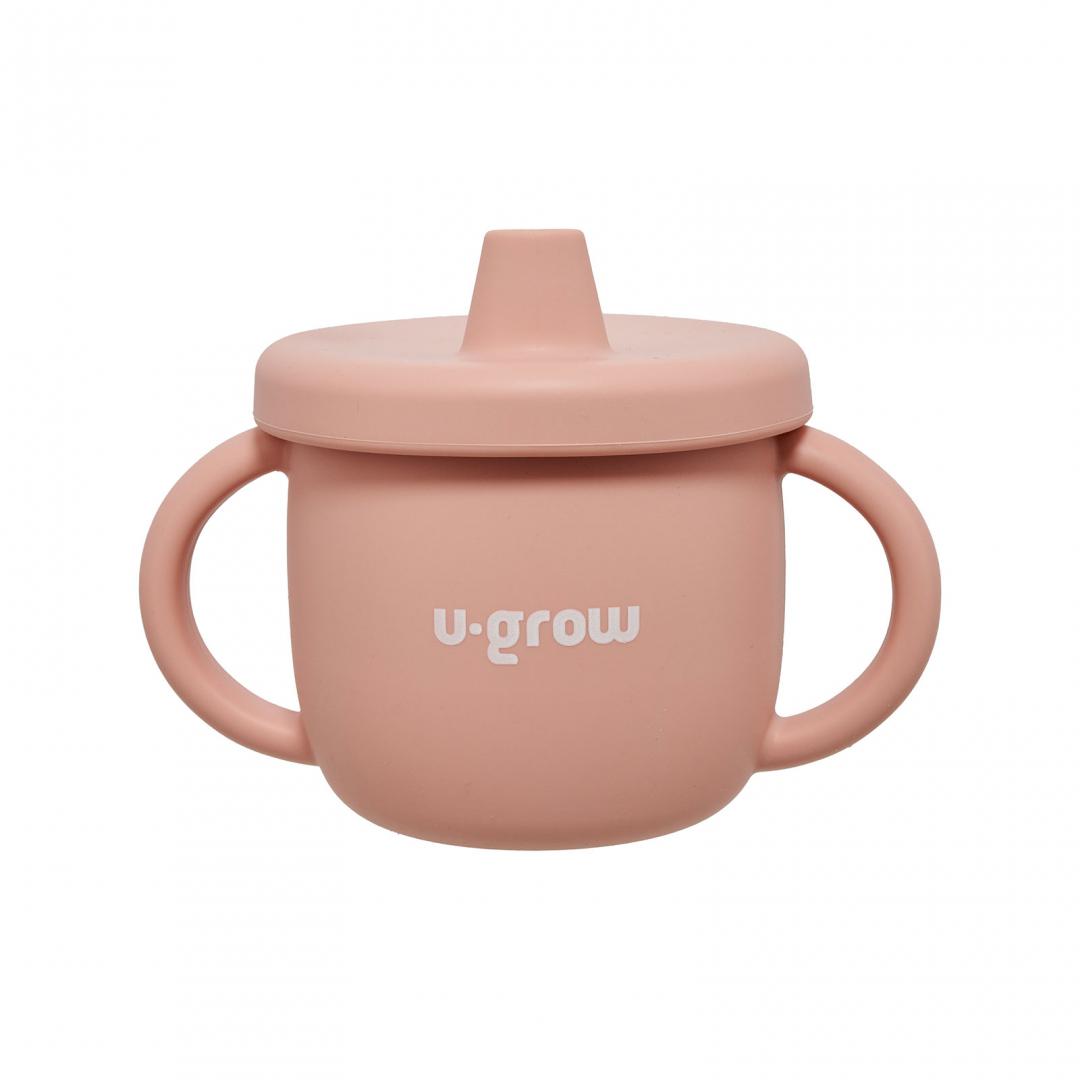 Set 3 piese silicon, roz, U-Grow