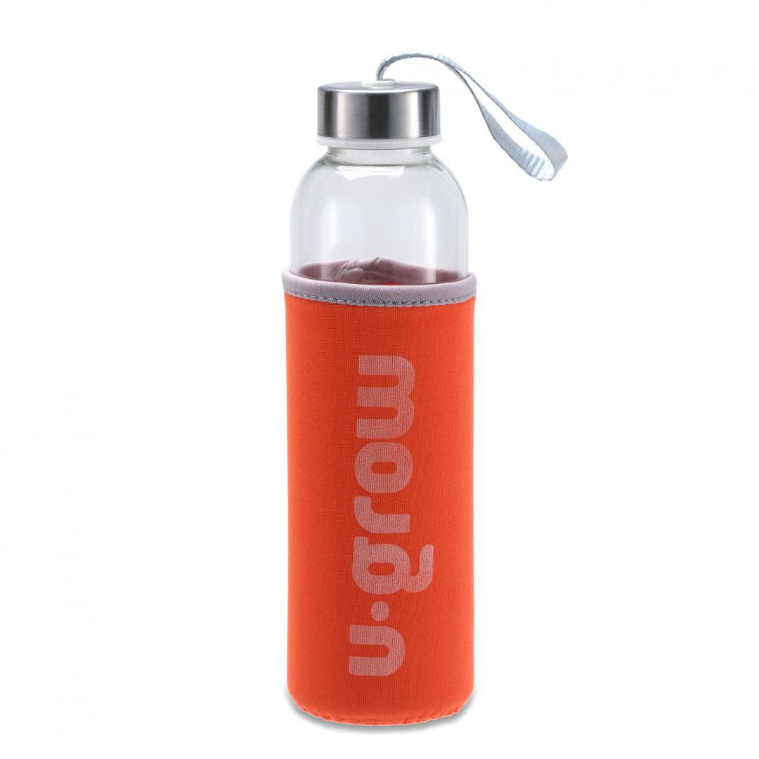 Sticla 500ml termo, orange, U-Grow