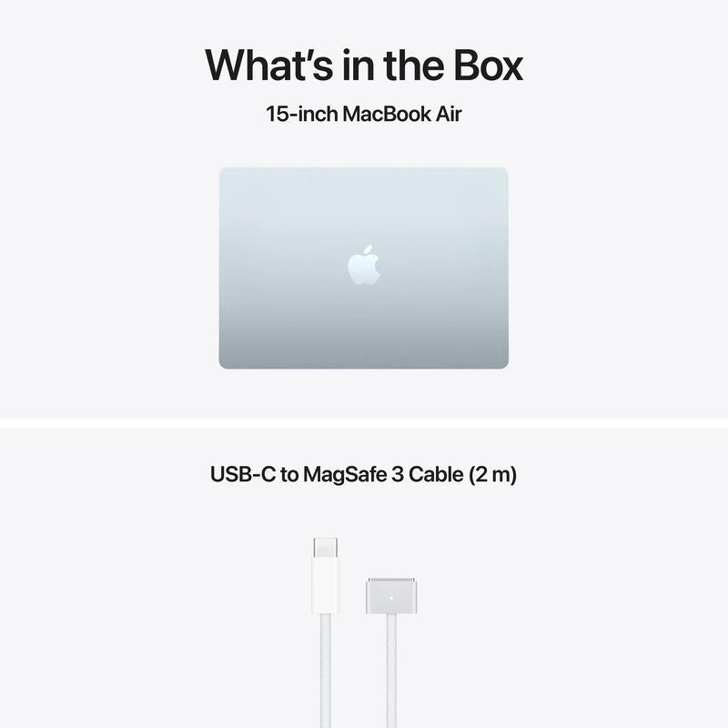 MacBook Air 15.3" Retina/Apple M5 (CPU 10-core, GPU 10-core, NeuralEngine16-core)/32GB/512GB - Sky Blue - INT KB (No Adapter) - 2026  (CTO from MDVQ4RO/A)