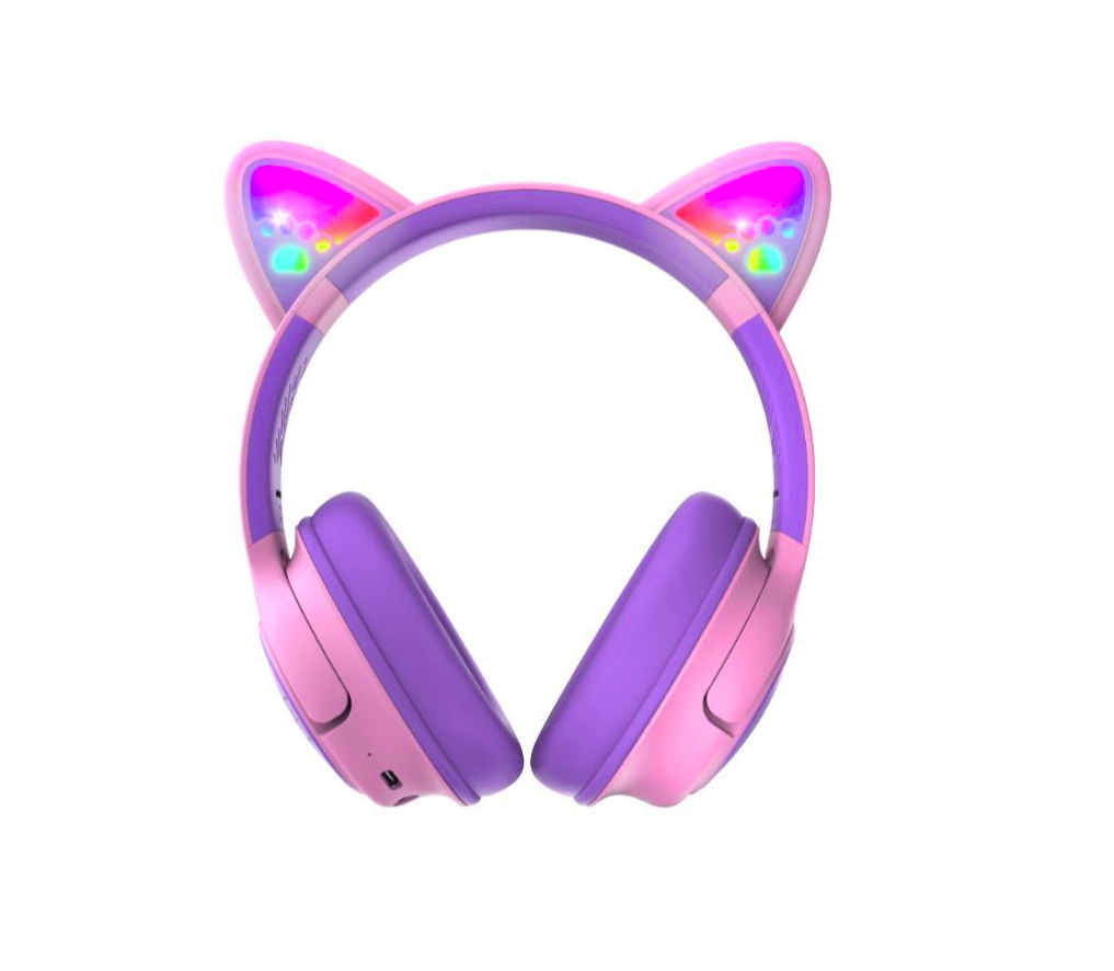PowerLocus Casti pentru copii Pink
