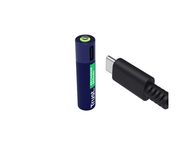 Baterii reincarcabile Trust AAA USB-C 2x
