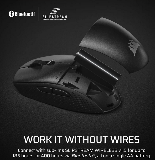 Mouse Gaming Wireless Corsair M55