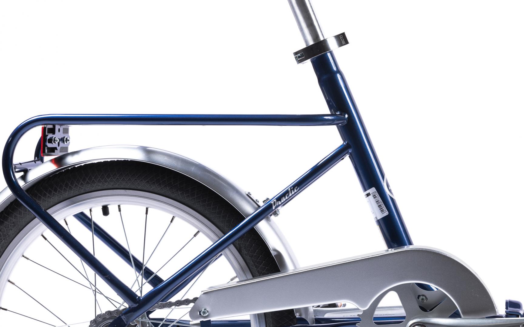 Bicicleta Pliabila Pegas Practic Retro 3S Albastru Cobalt