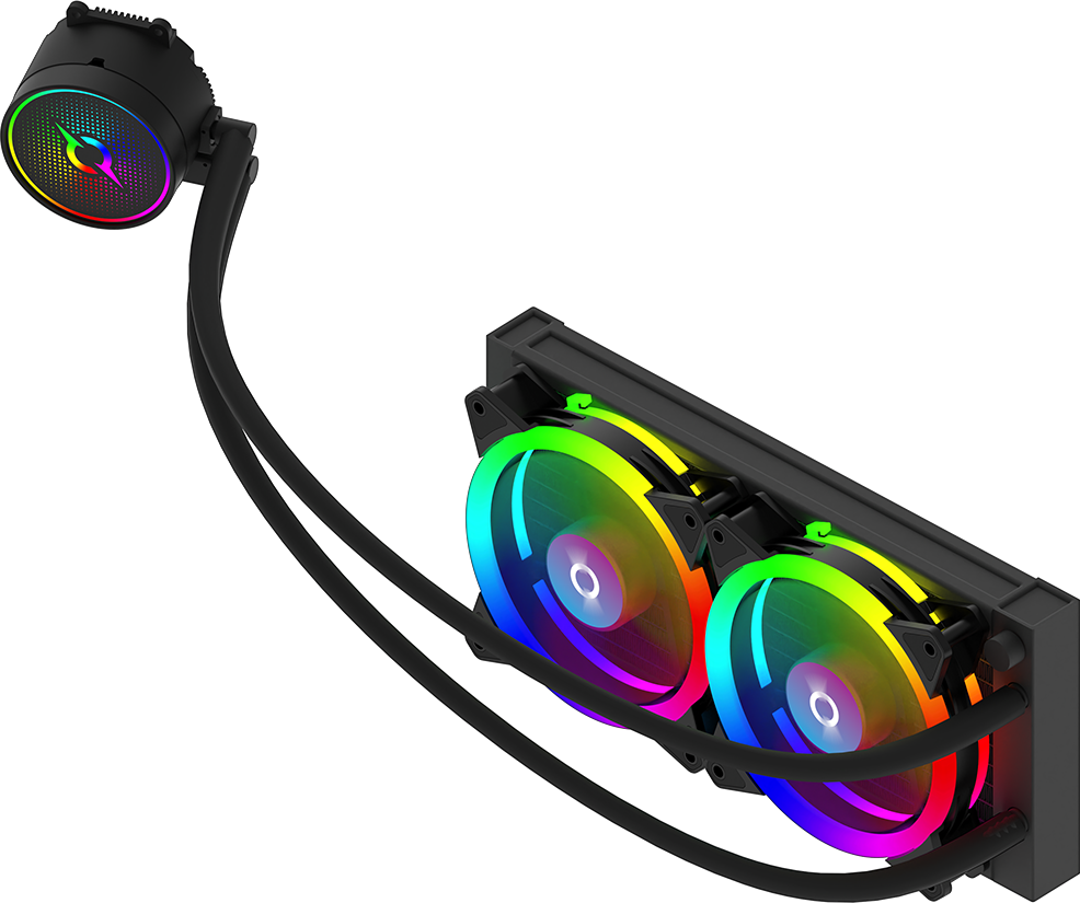 CPU Cooler Aquarius 240 Aio Black Argb (Cooler Procesor Aqirys Aquarius 240 Aio)