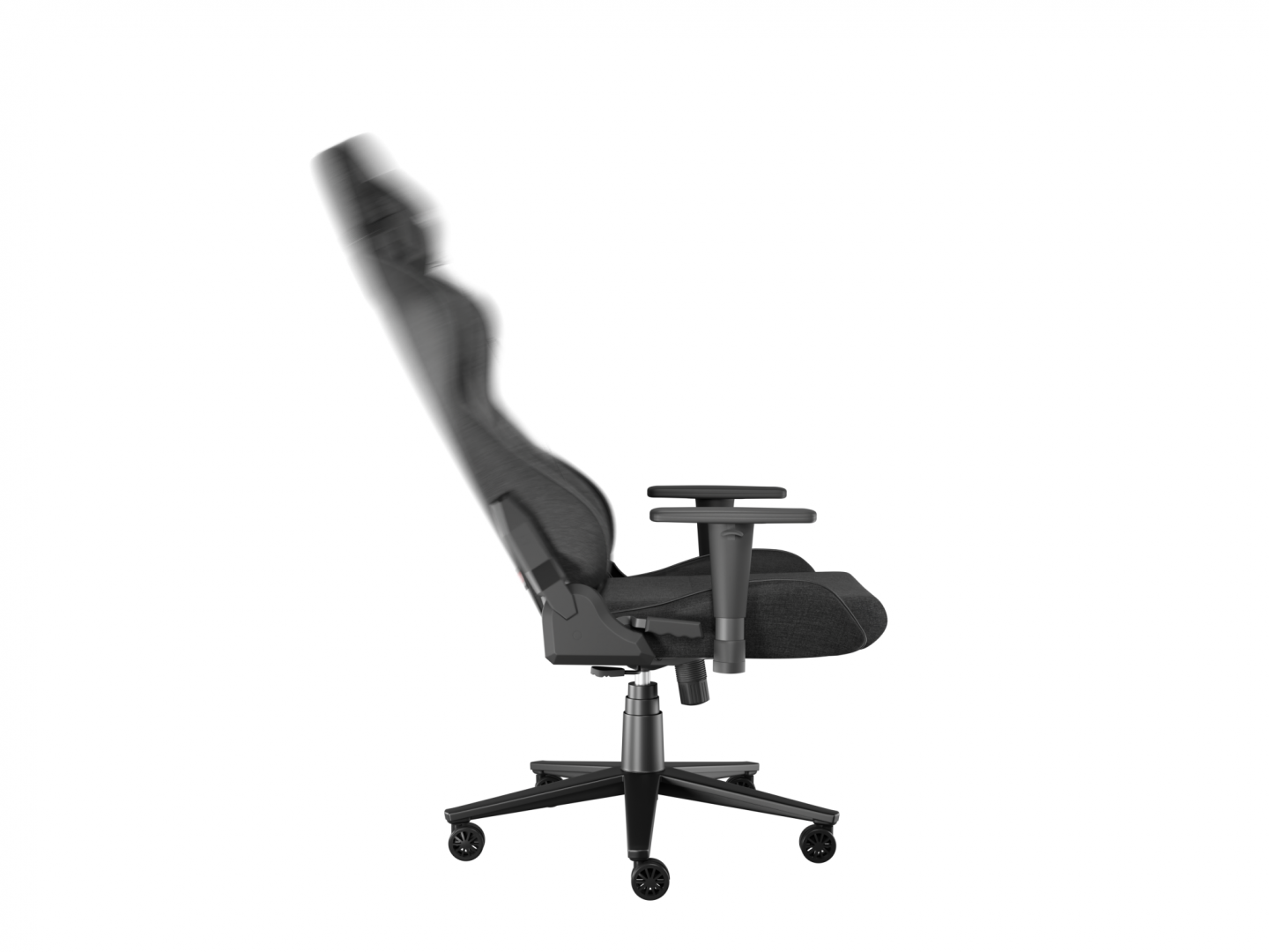 Scaun gaming Genesis Nitro 550 G2, material Synthetic PU + Textil, reglabil pe inaltime, greutate maxima suportata 150 kg, inaltime scaun reglabil 46.5 - 53.5 cm, spatar ajustabil 135°, dimensiuni roti 60mm, gri