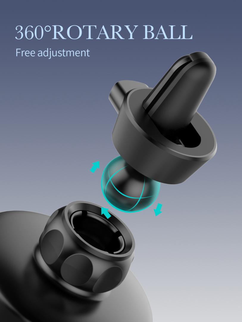 SUPORT AUTO SERIOUX WIRELESS 15W CH02W