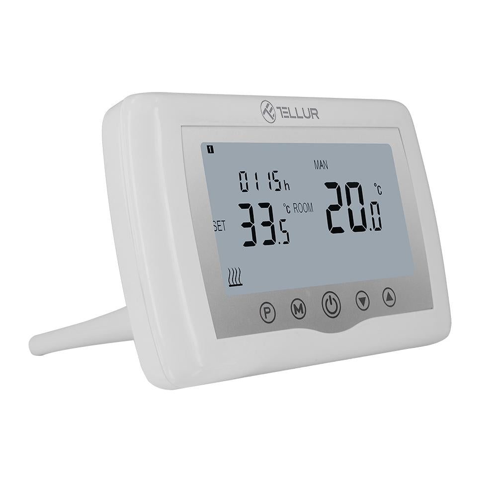 Termostat WIFI Tellur Smart, alb (Termostat WIFI Tellur Smart)