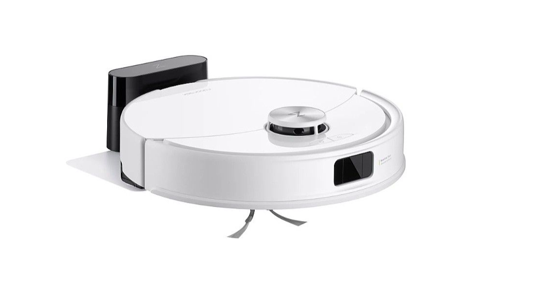 RESIGILAT | Robot de aspirare Roborock Q10 PF, aspirator cu mop, 10.000 Pa, baterie 5.200 mAh, autonomie 180 min, navigatie AI, recipient praf 2.7L, Suport Alexa si Google Home, alb ROBOROCK