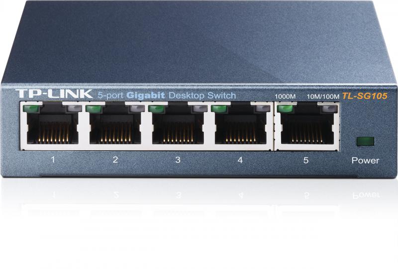 TP-Link TPL SW 5P-GB UNMNGD DESK METAL
