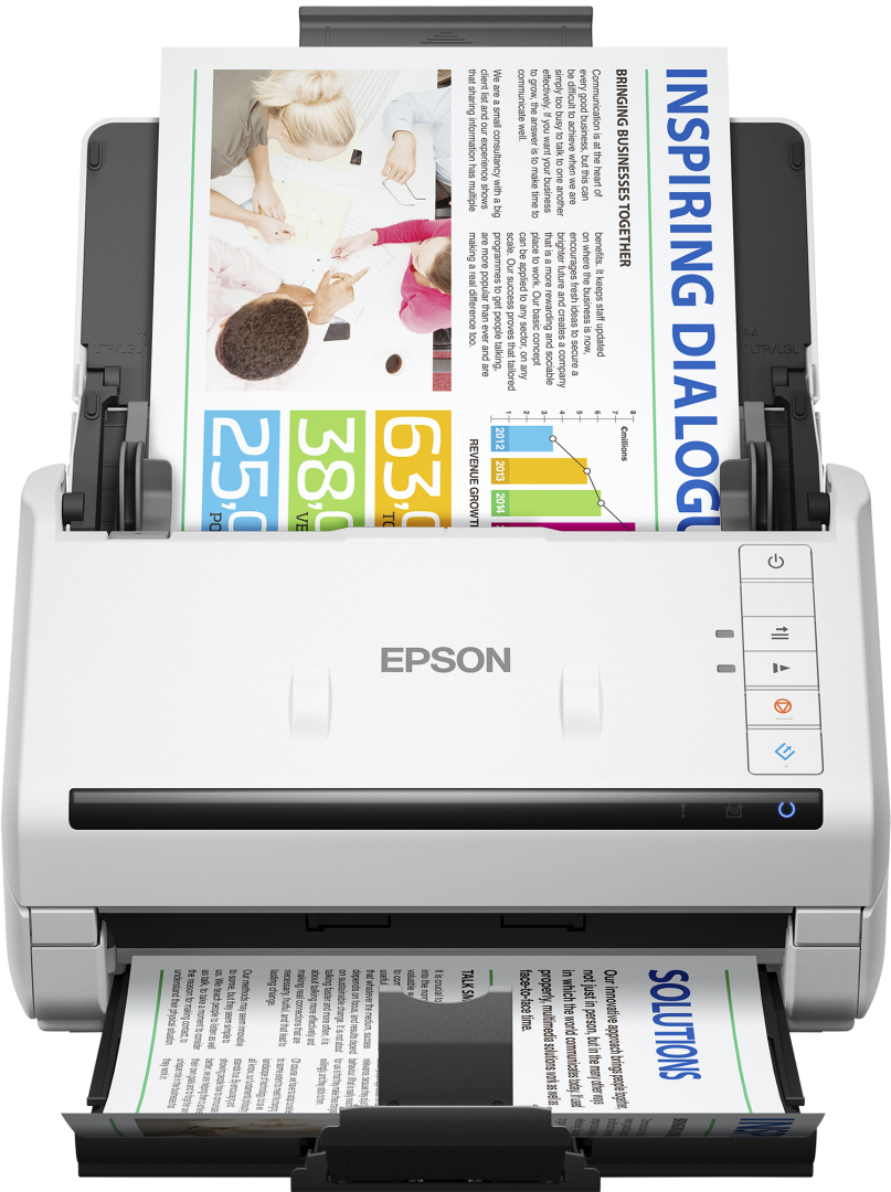 EPSON DS-770II A4 SCANNER, Format A4, Scannet tip Sheetfed, Rezolutie: 600 x 600 DPI, Hartie acceptata: A4 (21.0x29,7 cm), A5 (14,8x21,0 cm), A6 (10,5x14,8 cm), B5, B6, Letter, Carte poştală, Cărţi de vizită, Carduri de plastic, Legal, Executive, Senzor C