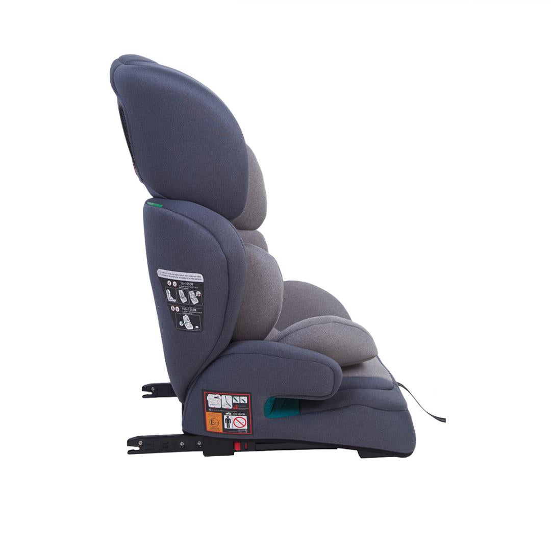 Scaun auto 76-150cm, isofix, gri, U-Grow